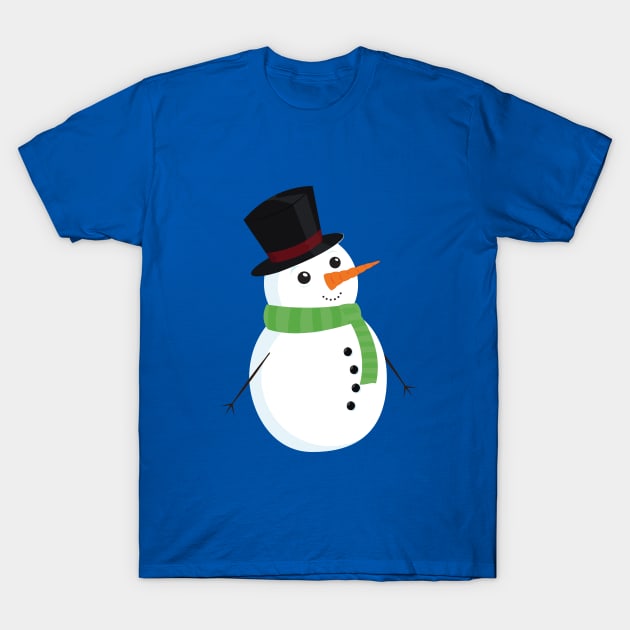 Mr Snowman T-Shirt by MariBiscuits